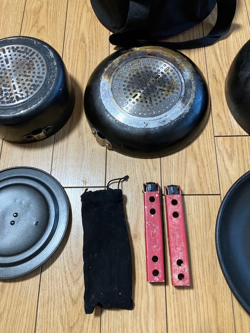 Coleman アルミクッカーセット　フライパン　鍋　コールマン