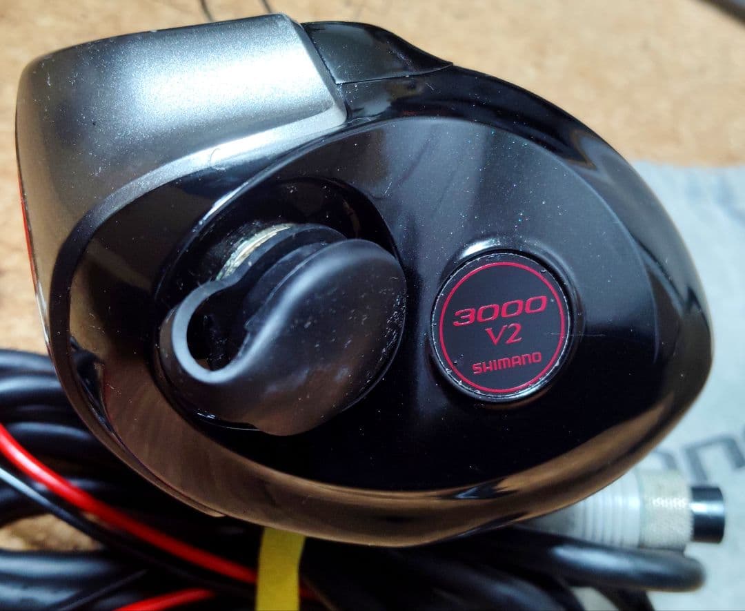 シマノ電動リール電動丸プレミオ3000V2超美品オーバーホールメンテナンス済み②
