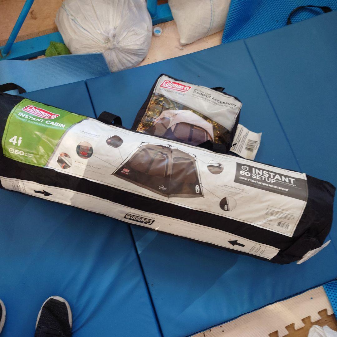 Coleman！テントセット！！（4人用）おまけ付き