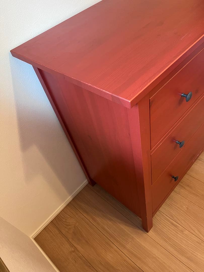 イケア　ヘムネス　IKEA HEMNES 3段チェスト