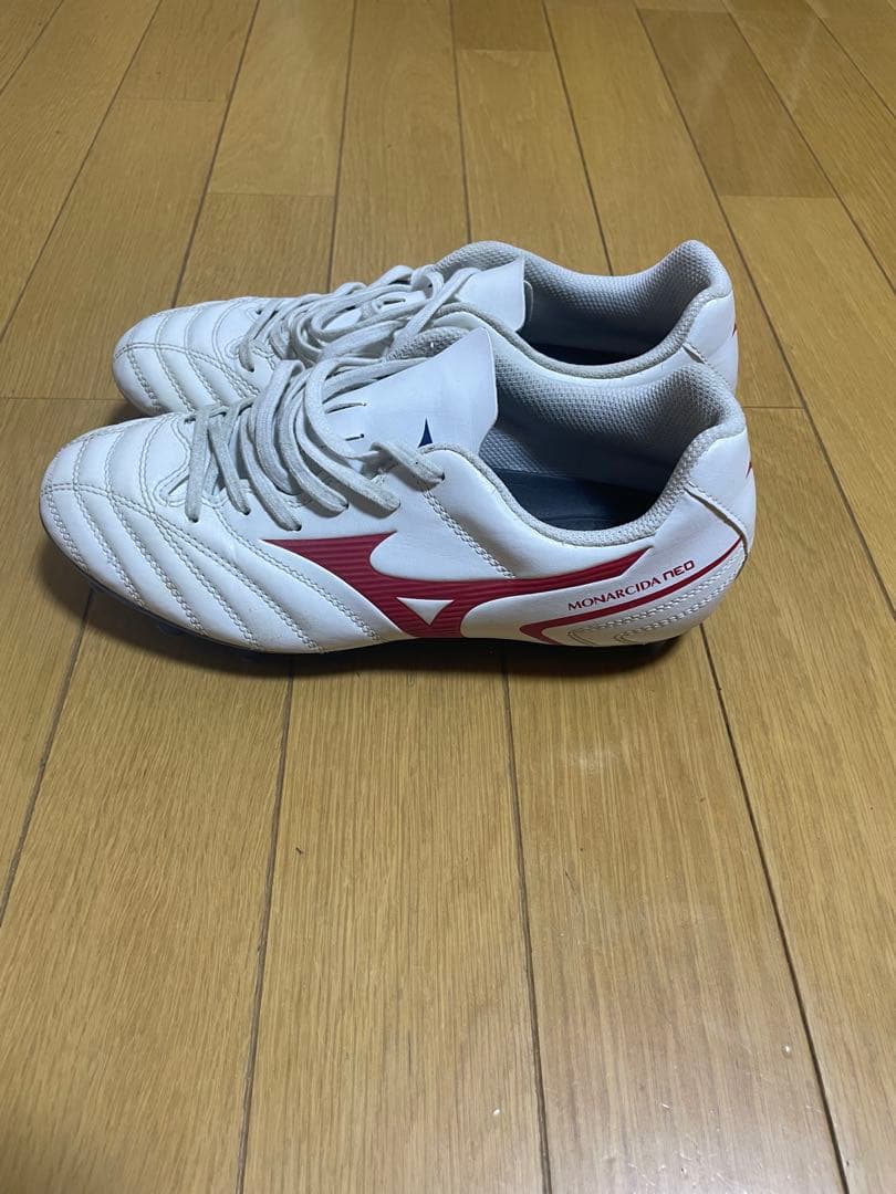 Mizuno モナルシーダネオ2 ホワイト/レッド サッカーシューズ