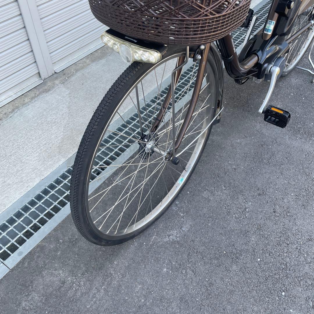 パナソニック電動アシスト自転車26インチブラウン（1）