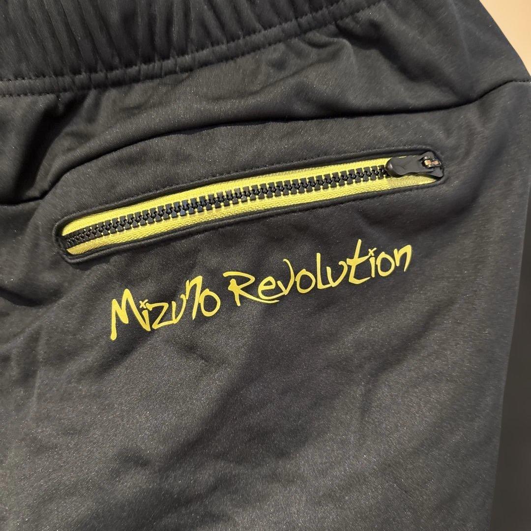極美品 Mizuno ジャージ上下セットアップ グレー/ブラック Mサイズ