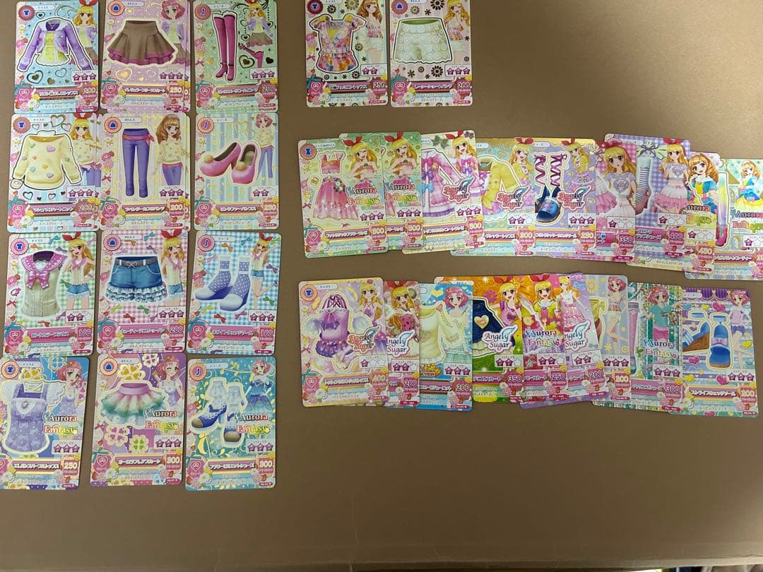 公*o様 初期アイカツ 大量まとめ売り約220枚　コーデ完成多数 プレミアムレア