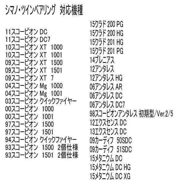 シマノ 20 SLX DC ツインセラミック ベアリングHX＋S