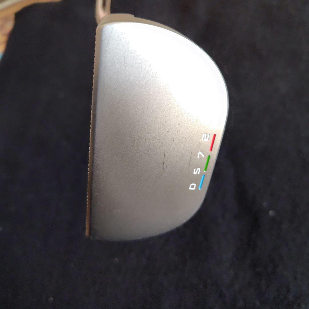 ピン　PING MILLED PLD DS72 パター　ヘッドカバー２個付き