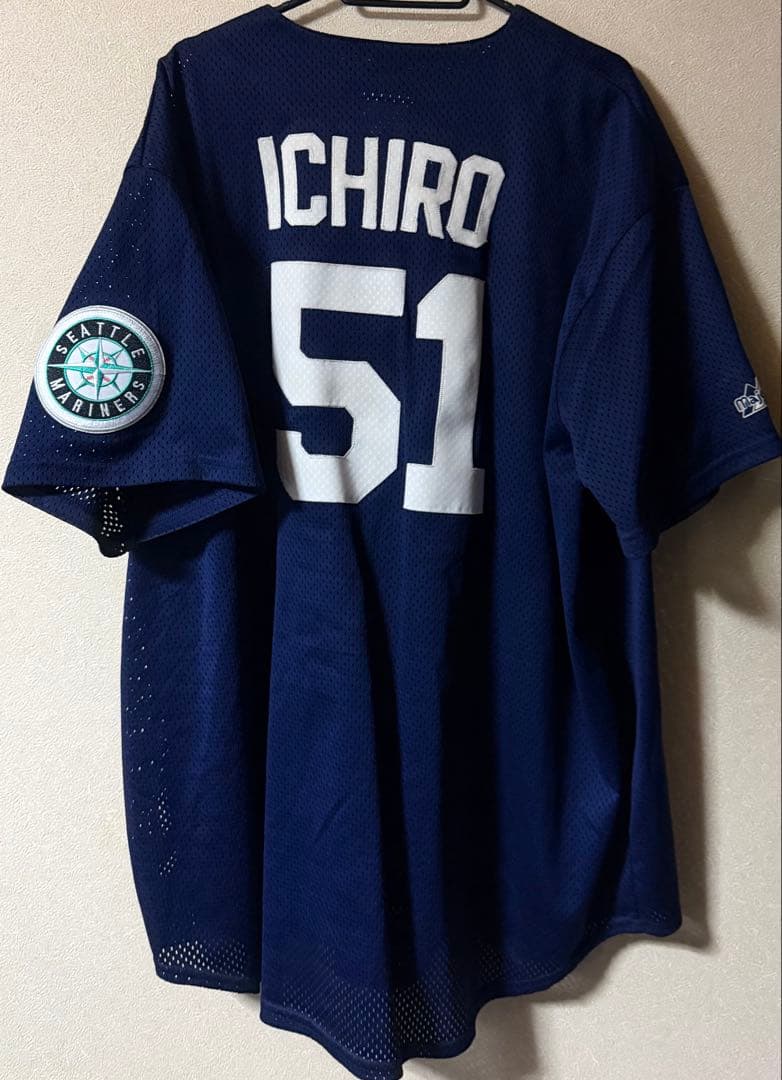 MLBシアトル・マリナーズ メッシュユニフォーム　イチロー　51