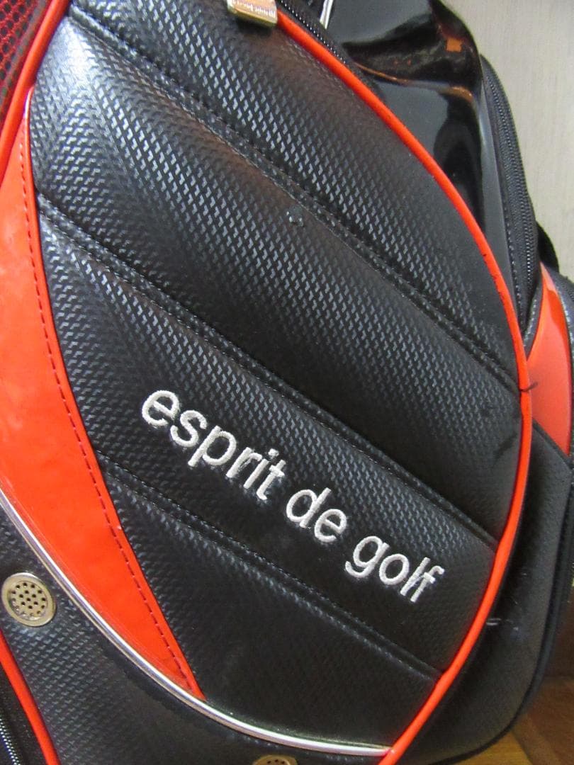 ★☆★ルコック★le coq sportif★ゴルフバック★フードなし★赤★☆★