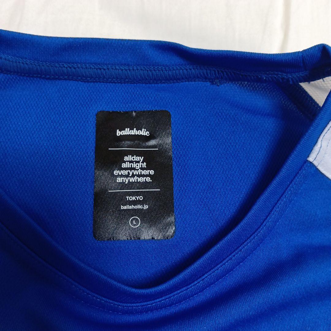 ballaholic 3 tone cool long tee サイズL