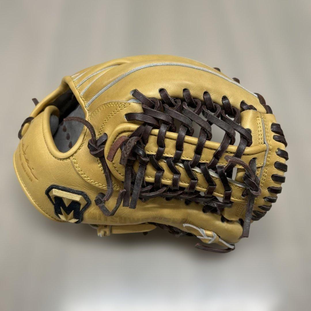 【サカイ】ミツワタイガーイエロー 硬式グローブ 内野手用
