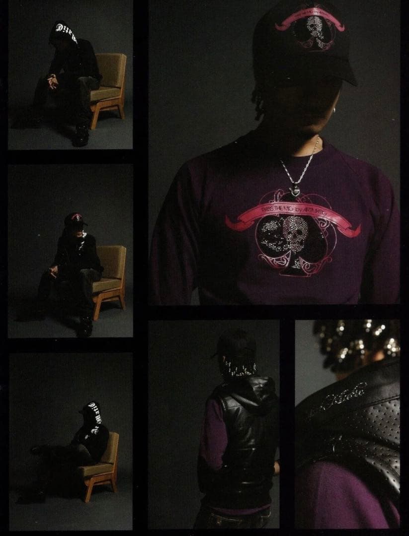 ARTMATIC ft. Diggy-MO' Skull Raglan Mサイズ