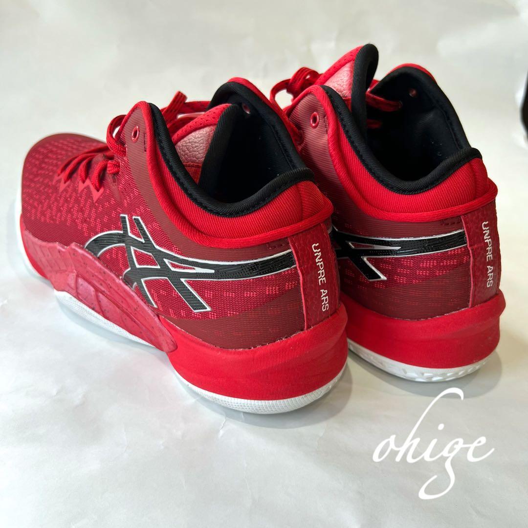 ASICS UNPRE ARS バスケットボールシューズ レッド　27.5cm
