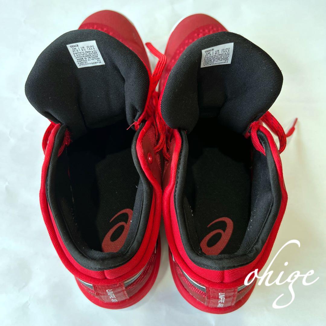 ASICS UNPRE ARS バスケットボールシューズ レッド　27.5cm