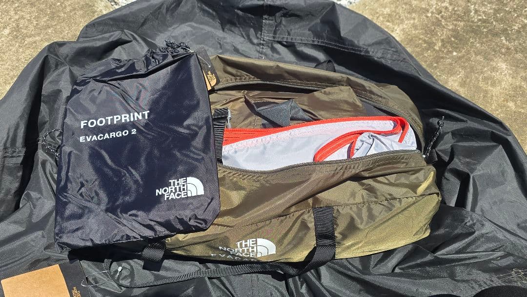新品未使用 THE NORTH FACE エバカーゴ2 フットプリント付き