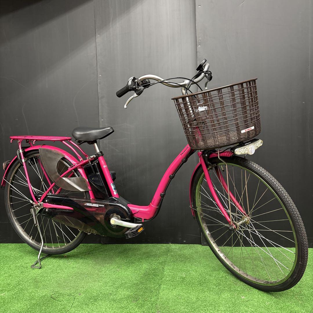 電動自転車 Panasonic Gyutto plus 3人乗り対応　76★