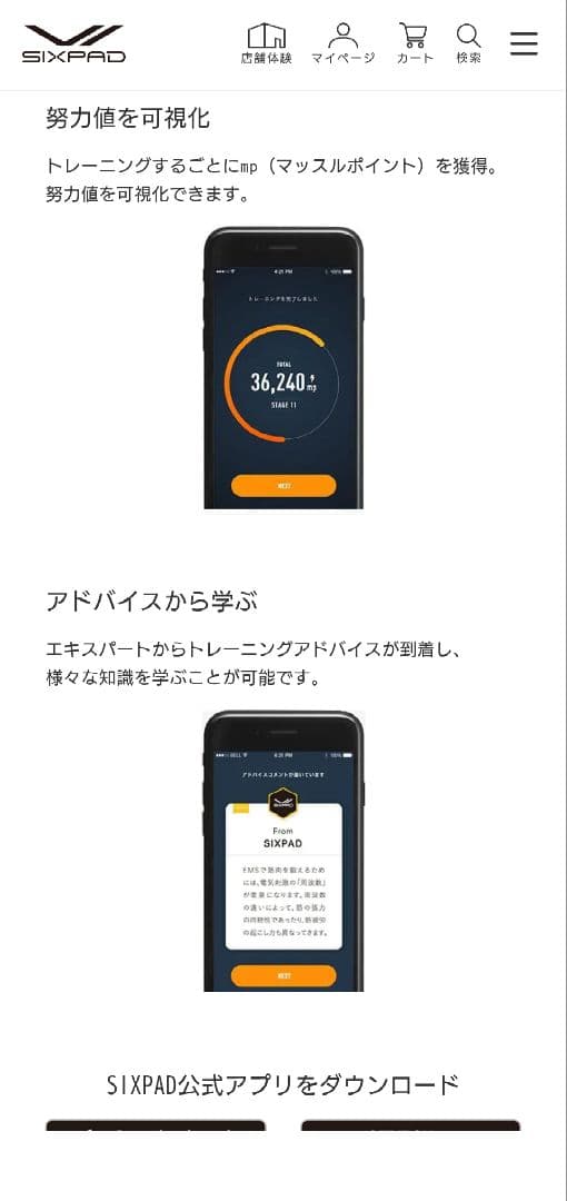 SIXPAD ボトムベルト 充電器・パッド付き　Lサイズ