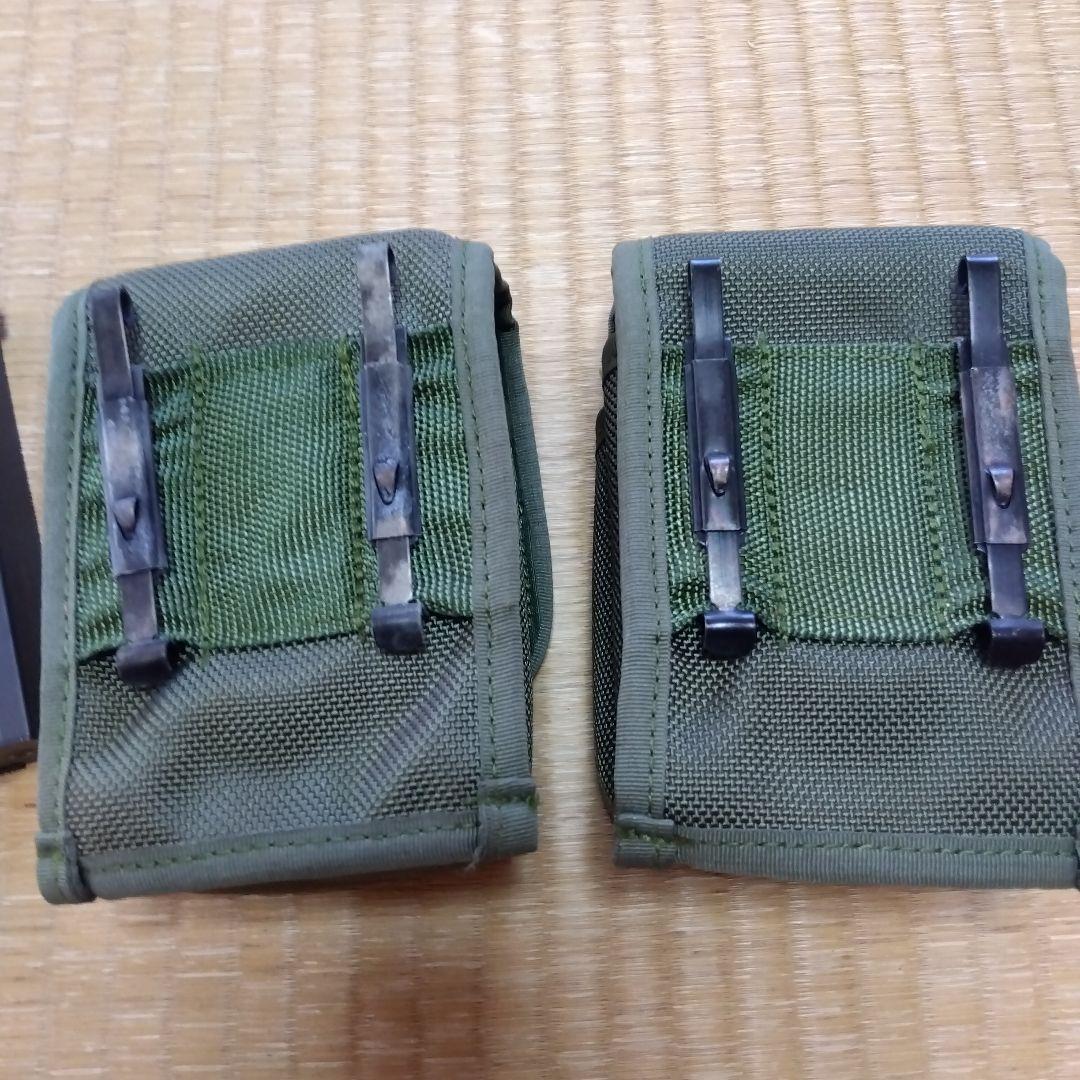 マルイM14 　多弾マガジン×1ノーマルマガジン×4 　マガジンポーチ（2本用）