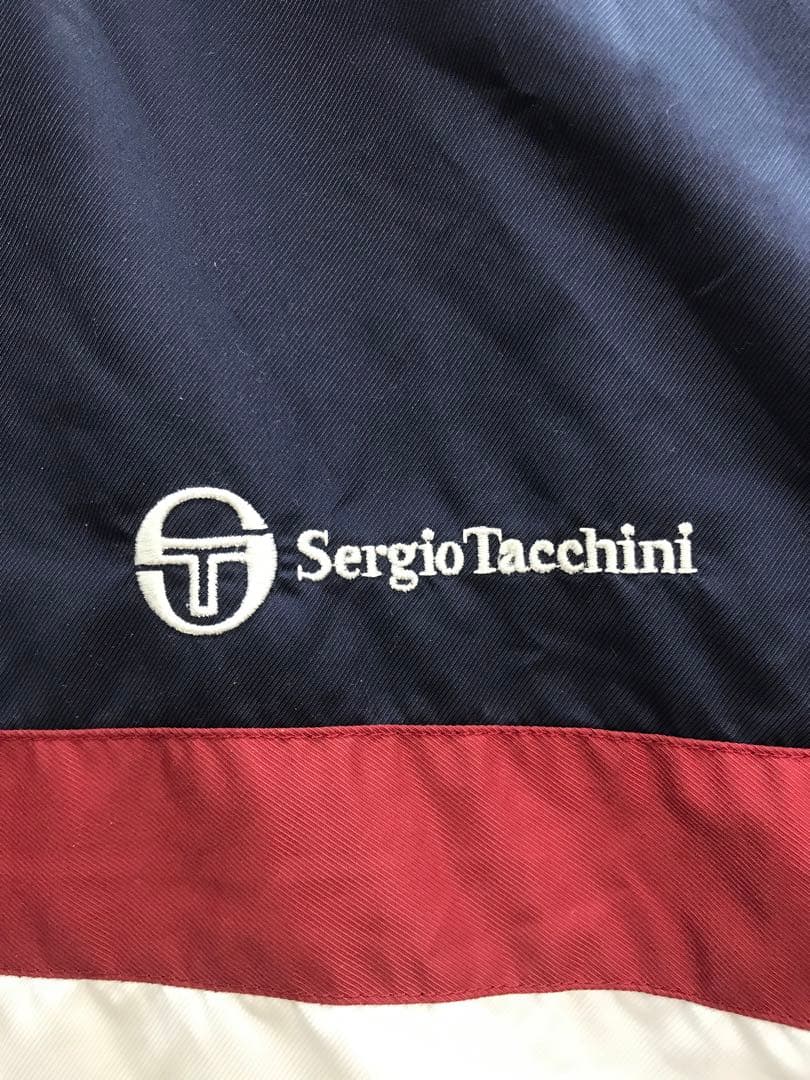 90's Sergio Tacchini トリコロール 配色切替 セットアップ