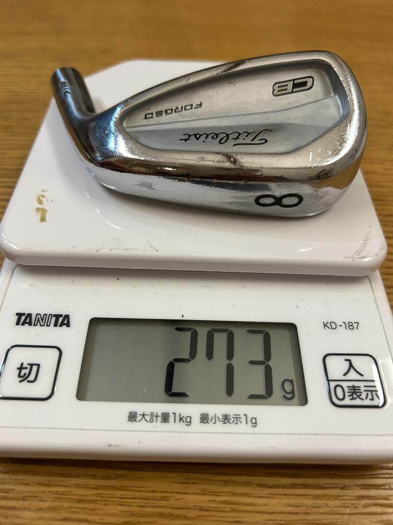最終値下げ！Titleist アイアンセット 718CBヘッドのみ P-4I