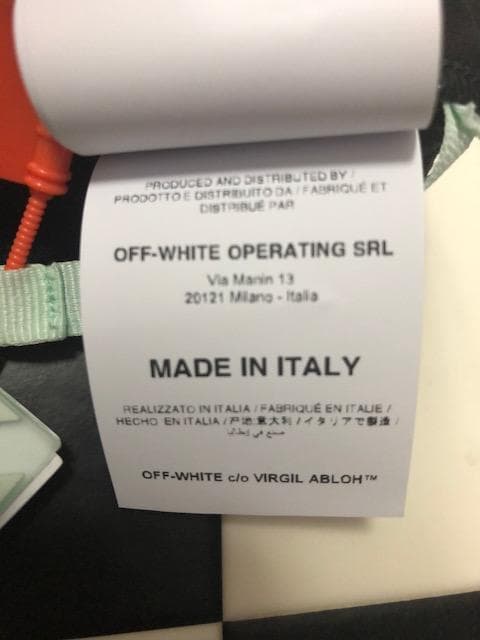 オフホワイト OFF-WHITE  BASIC TOP