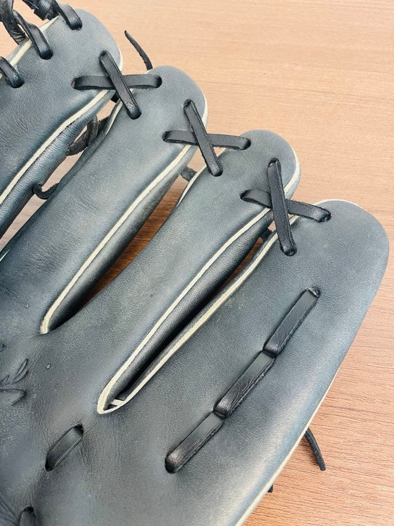 【MIZUNO】ミズノ✨野球グローブ⚾️軟式用　黒　白