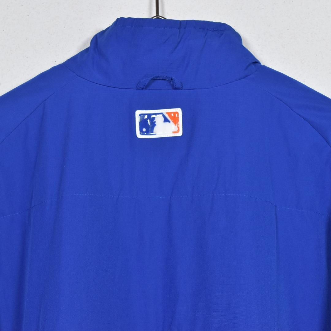 Majestic MLB Mets フルジップジャケット 青 オレンジ