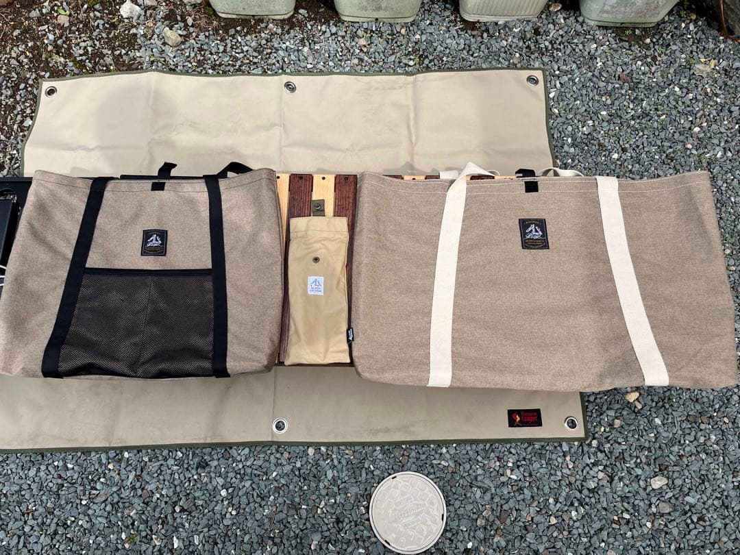 ハレテーブル+日和+DEVISEアイアン2枚+BX+BX五徳
