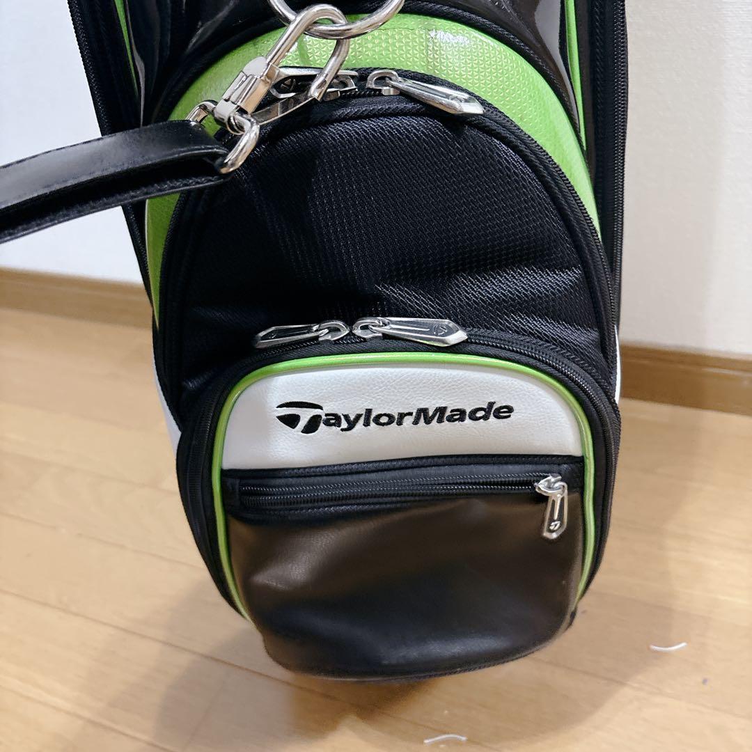 K466 TaylorMade キャディバッグ グリーンブラック フード無し