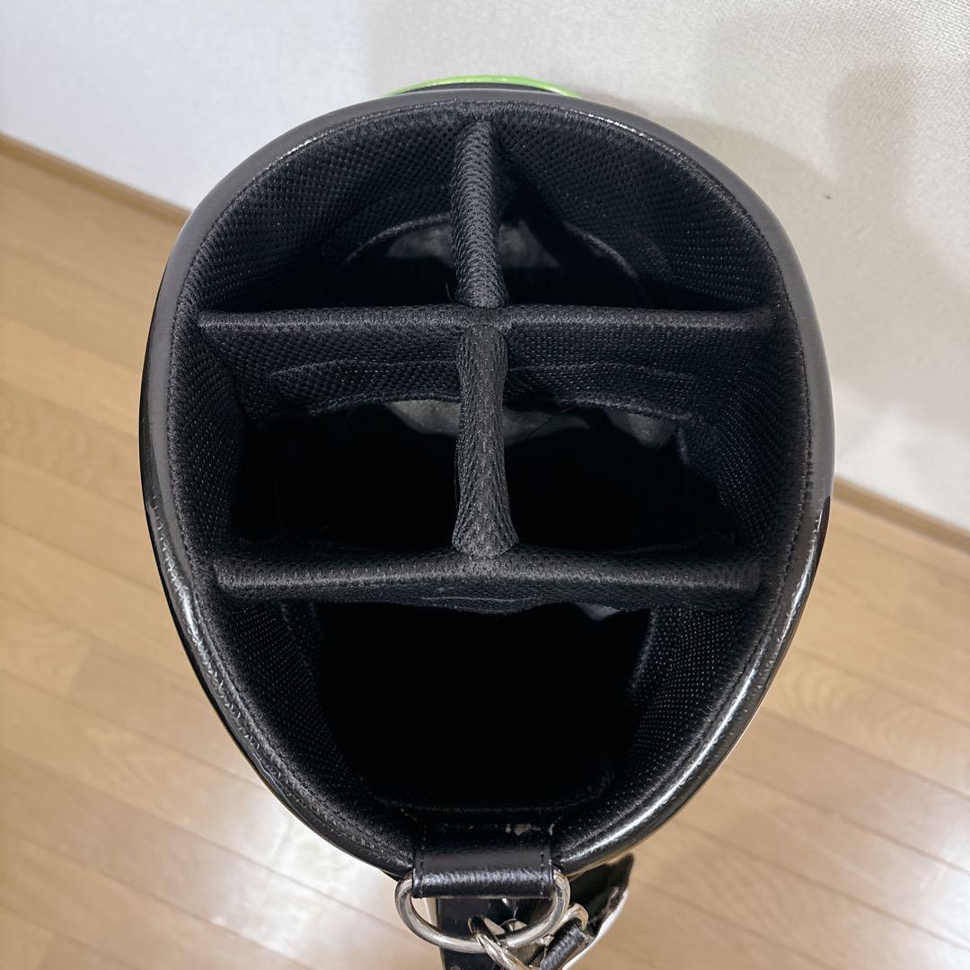 K466 TaylorMade キャディバッグ グリーンブラック フード無し