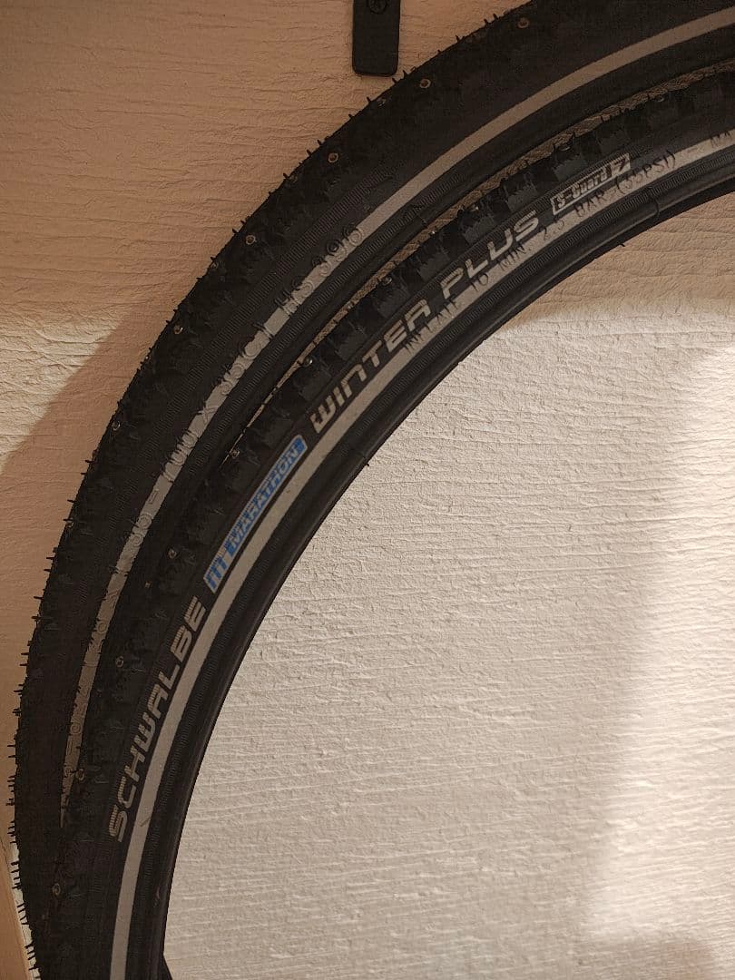 シュワルベ　ウィンタープラス　スパイクタイヤ　700×35c　2本