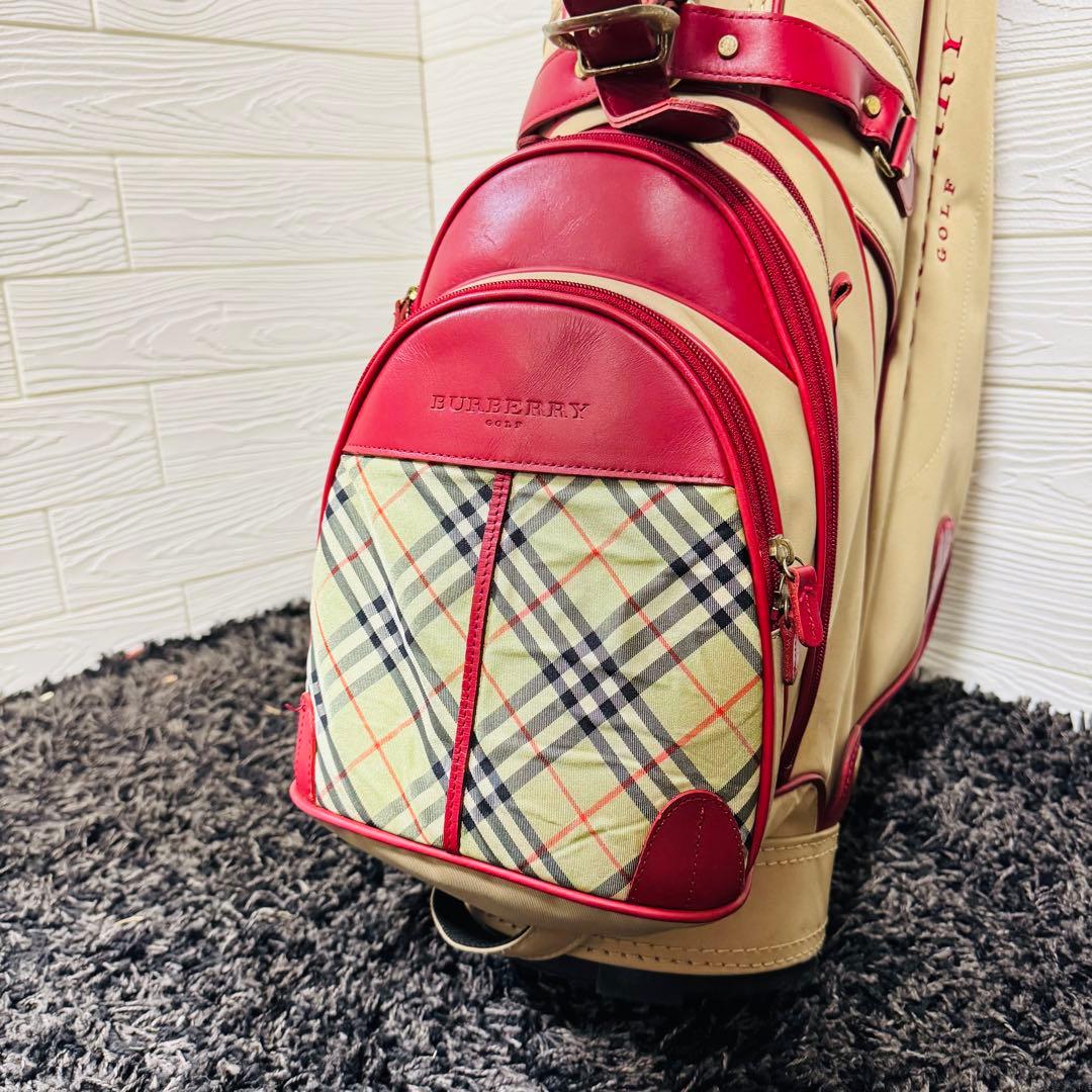 y*/様 BURBERRY GOLFバーバリーゴルフバック　送料無料