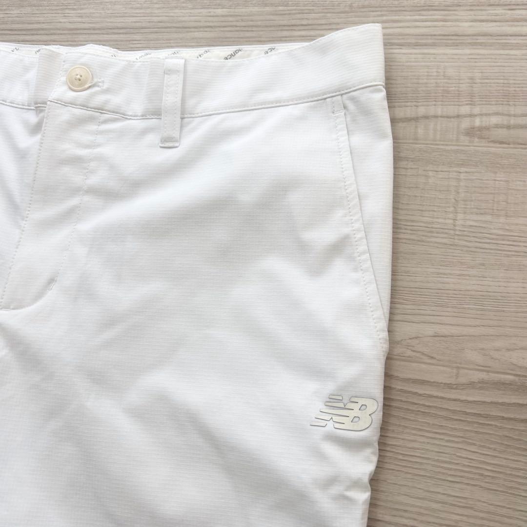 美品　ニューバランスゴルフ　パンツ　ストレッチ　春夏用　ホワイト　サイズ5