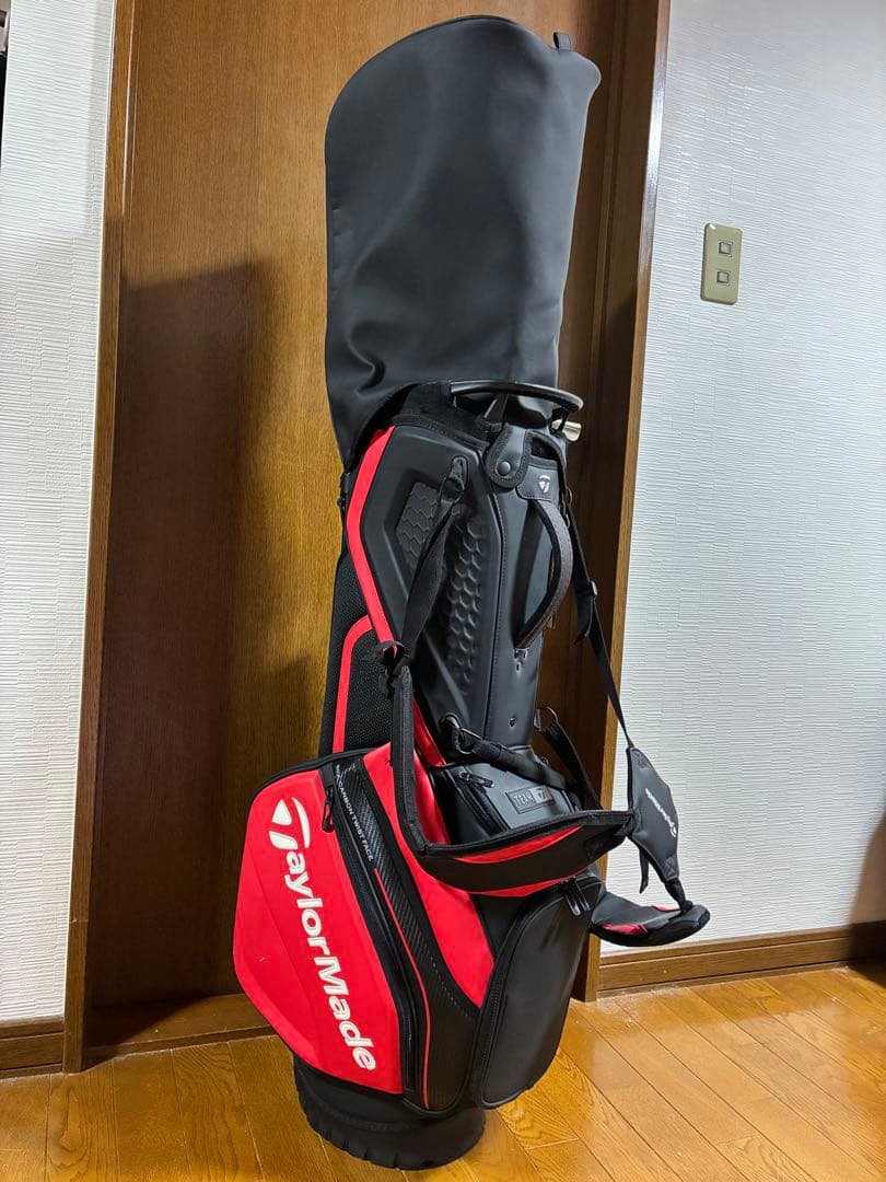 TaylorMade Stealth キャディバッグ 赤黒