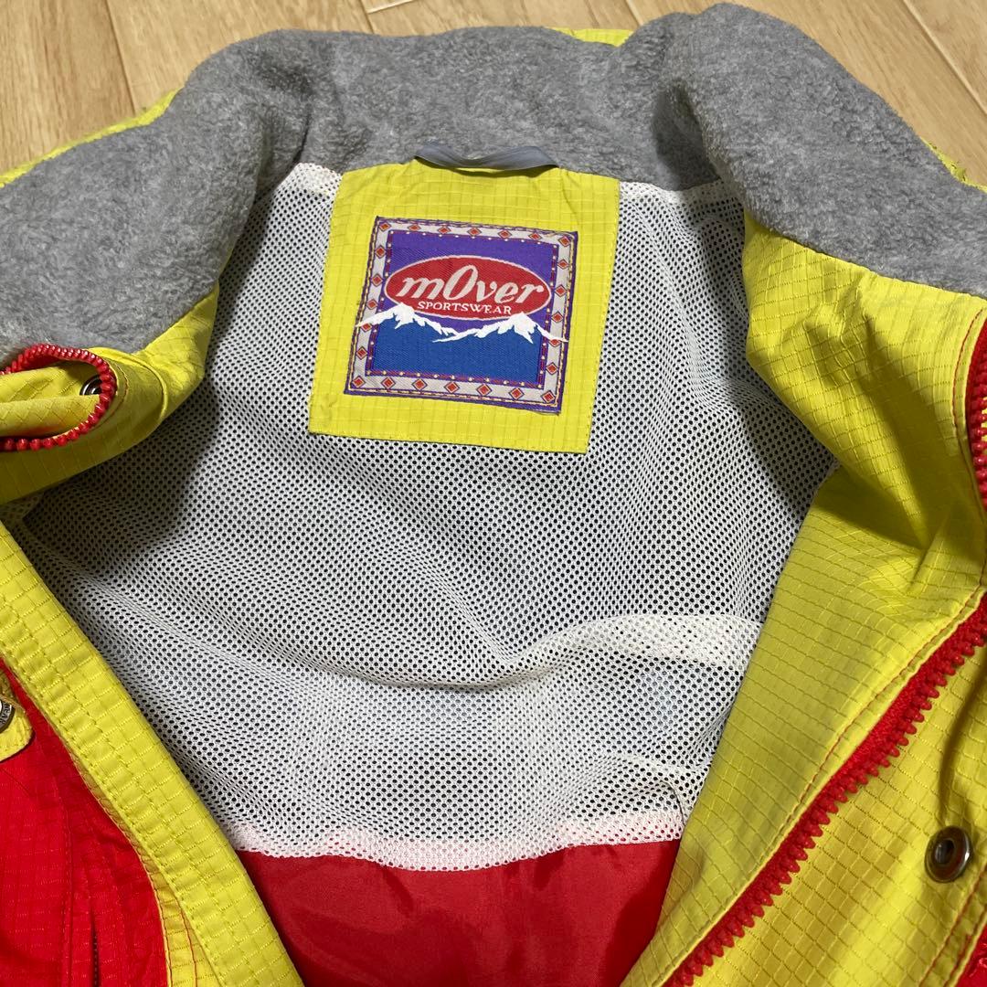 90s mOver sportwear スキーウェア GORE-TEX イエロー