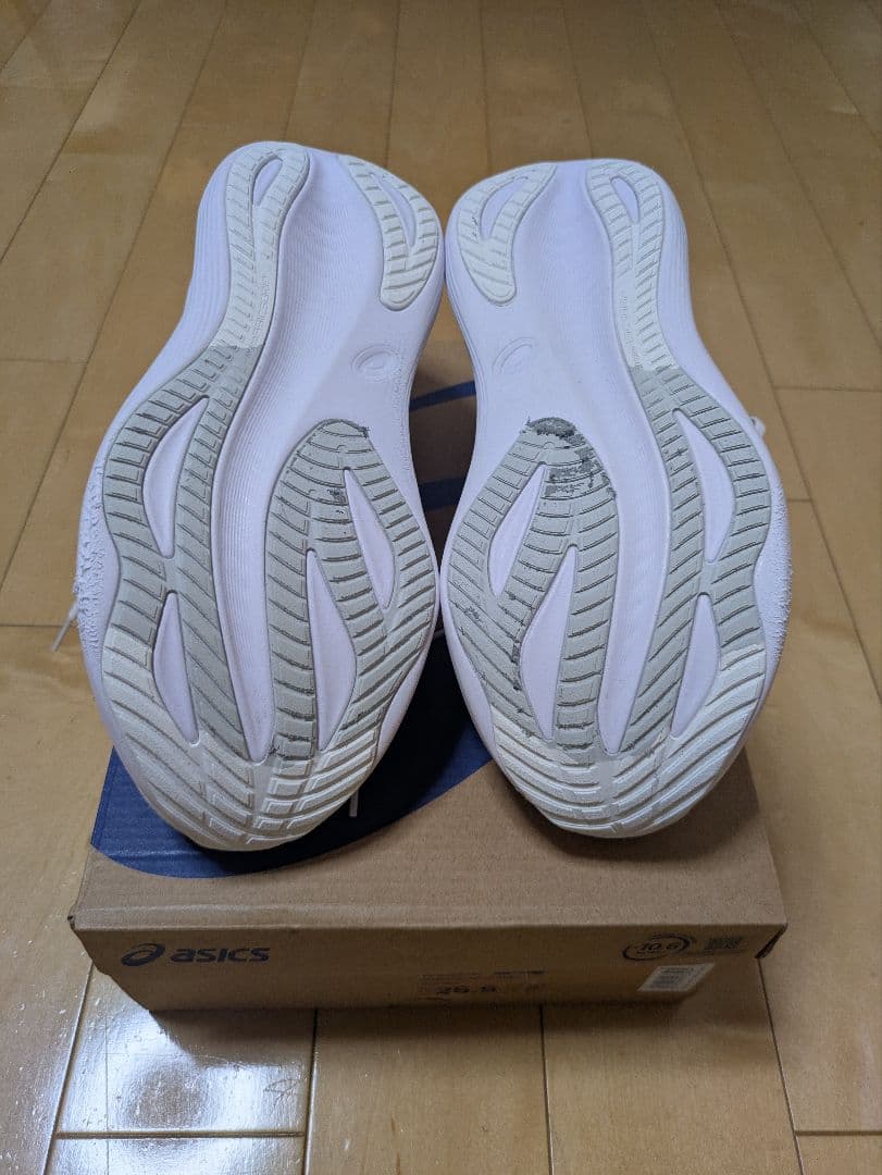 ASICS アシックス ゲルニンバス27 ホワイト 25.5cm