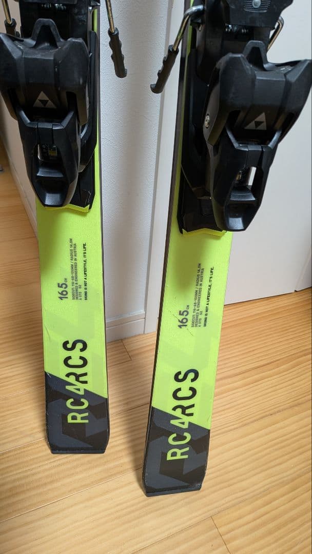 Fischer RC4 RCS スキー 165cm　フィッシャー　4〜5回使用