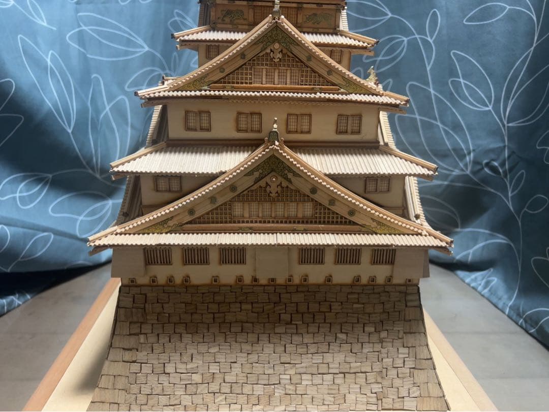 大阪城 ウッディジョー 木製 模型