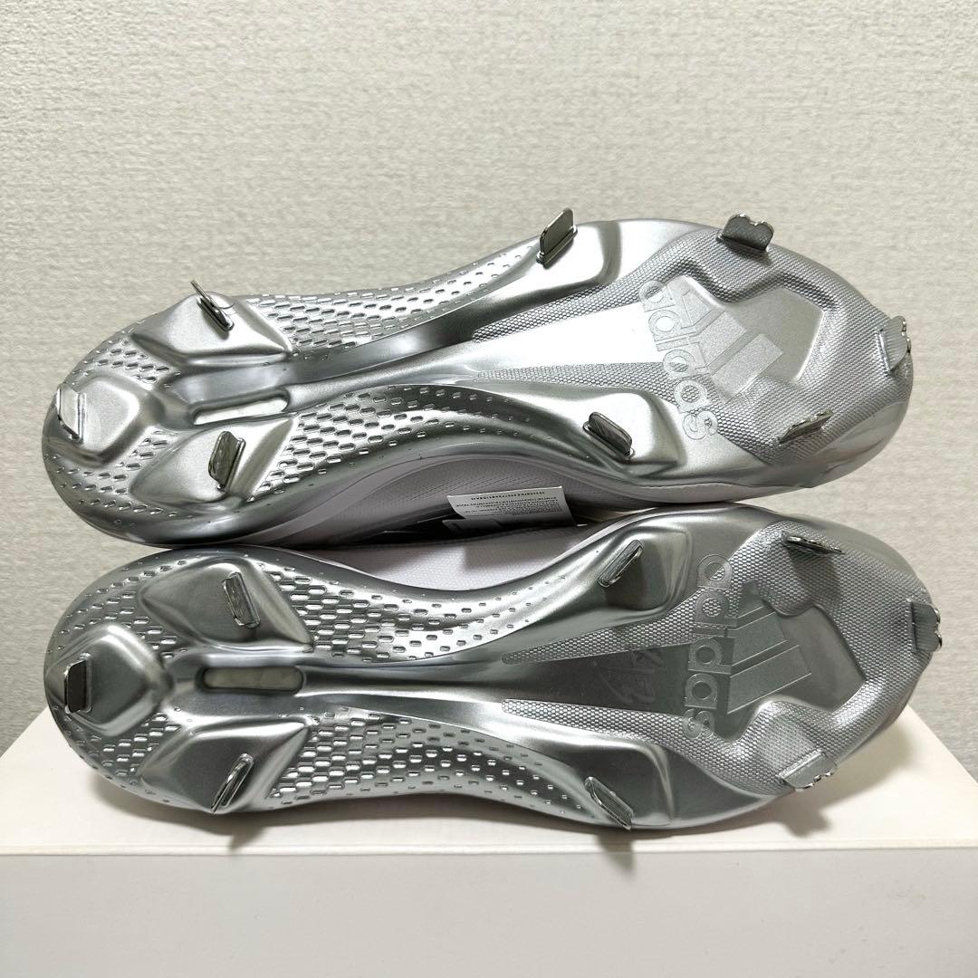 アディダス 28cm 野球 ウルトラブースト スパイク 白 靴 シューズ 金具