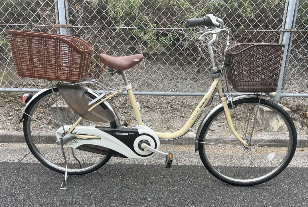 Panasonic電動アシスト自転車充電器付きの販売24インチ関東圏配送可能