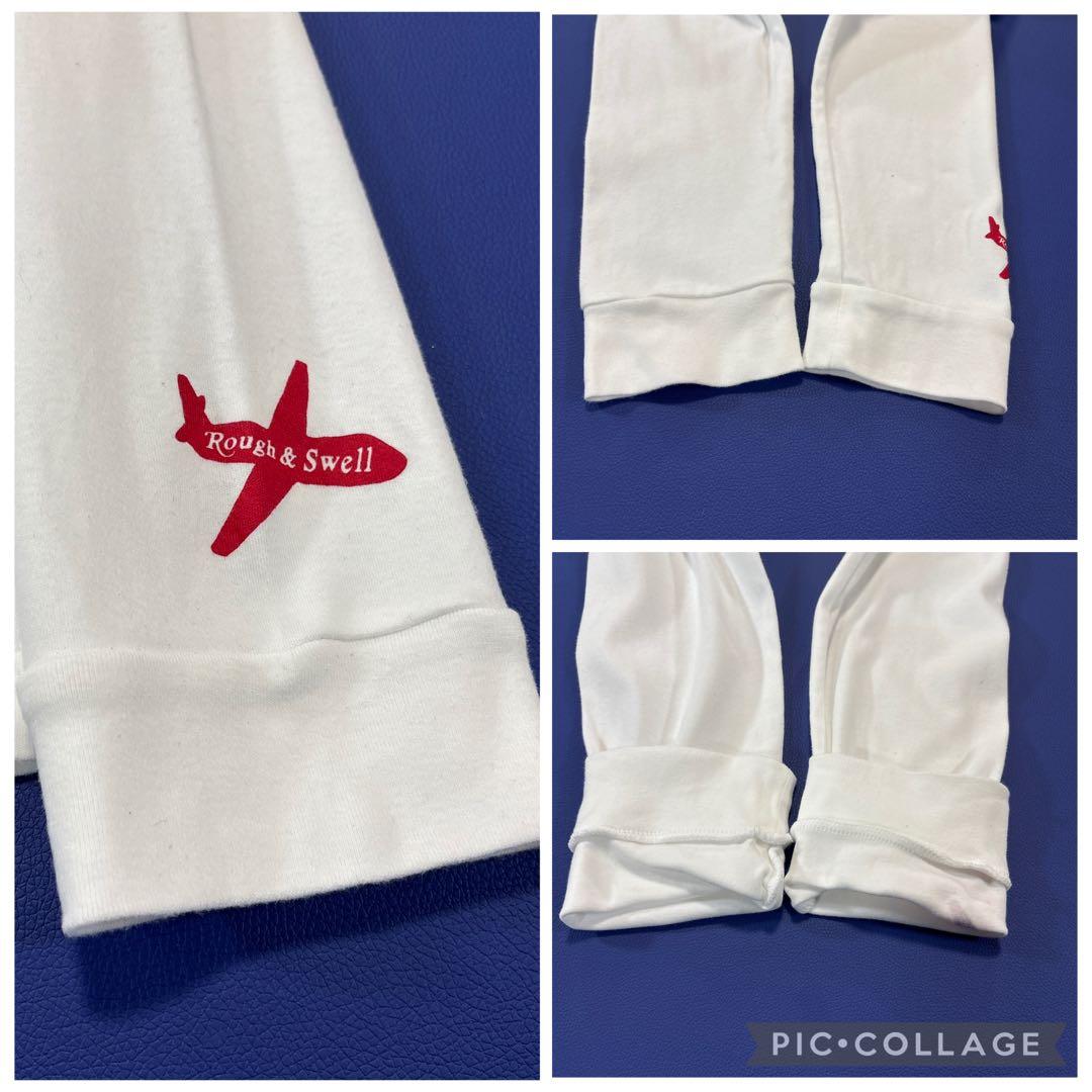 ROUGH & SWELL ラフ&スウェル 長袖タートルネック　ホワイト　XL