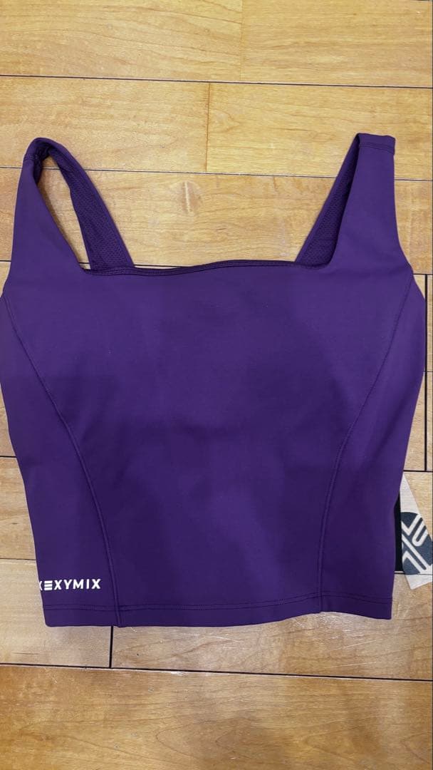 XEXYMIX パープル ヨガウェアセット