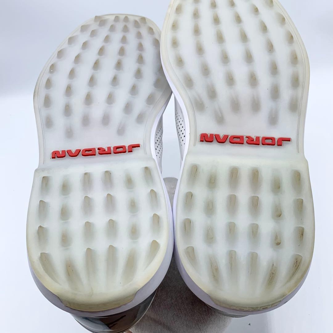 【美品】NIKE ゴルフ　シューズ　スパイクレス　ホワイト　26cm ジョーダン