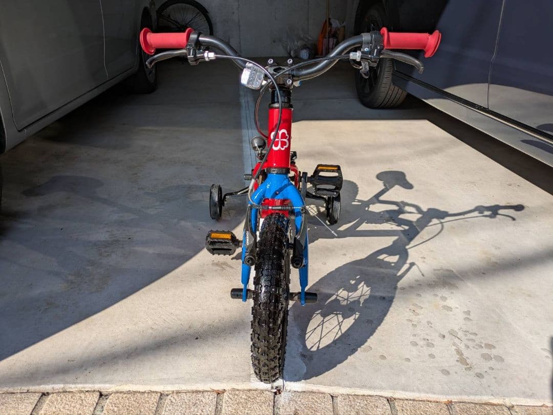【Y※様限定】子供用自転車 赤と青 ヨツバサイクル