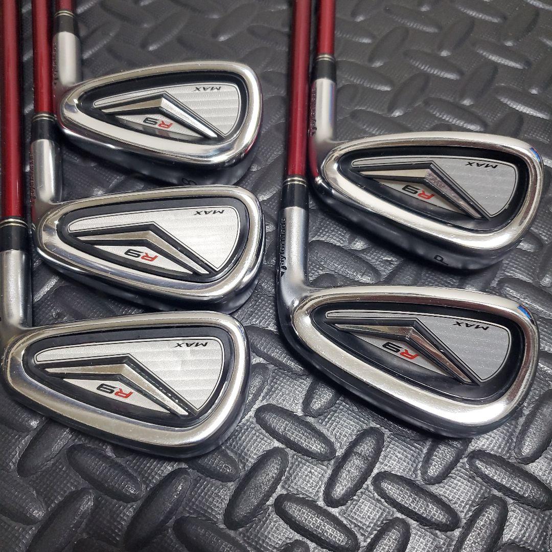 TaylorMade テーラーメイド R9 MAX アイアン 5本