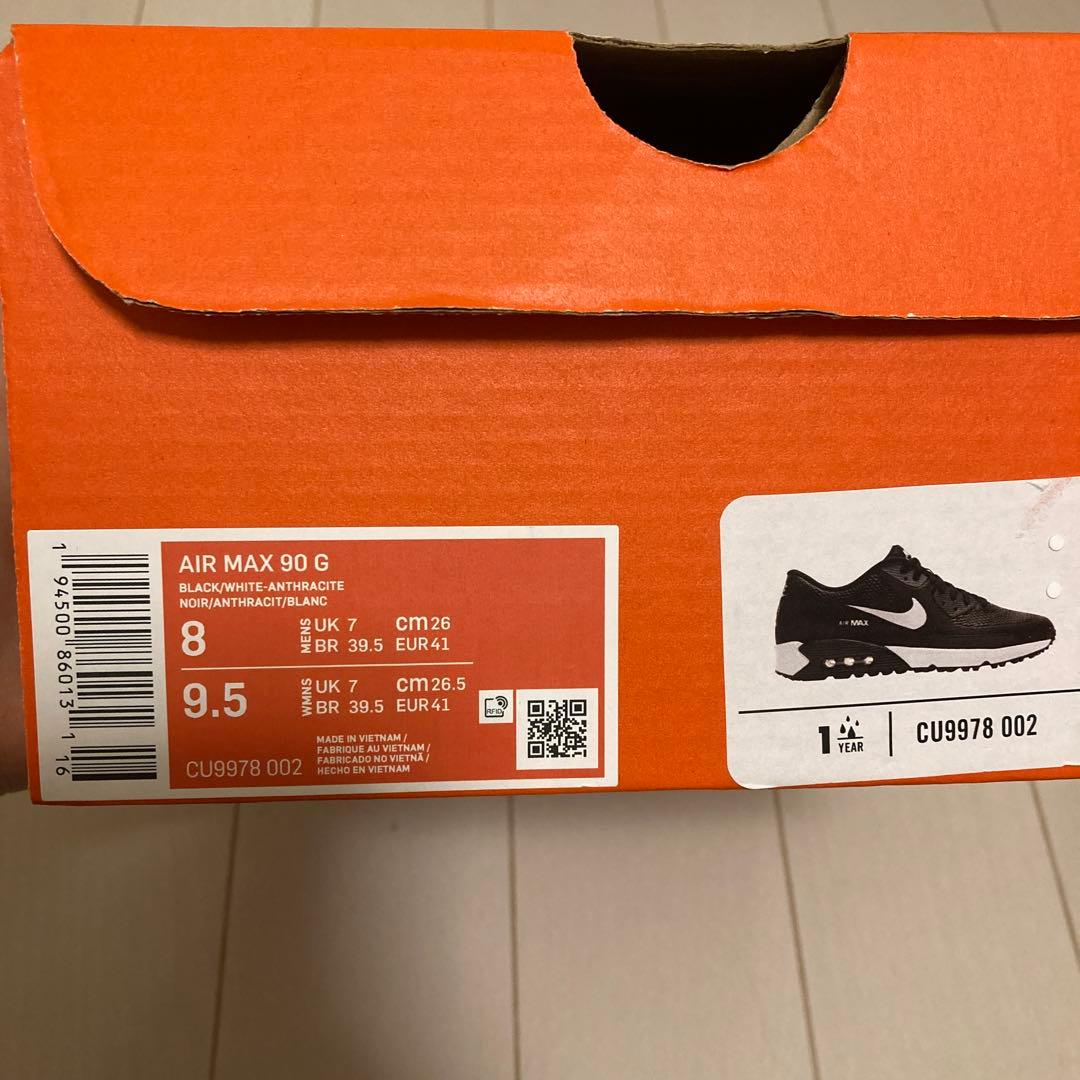 ナイキ　ゴルフシューズ AIR MAX 90 G US8 26㎝