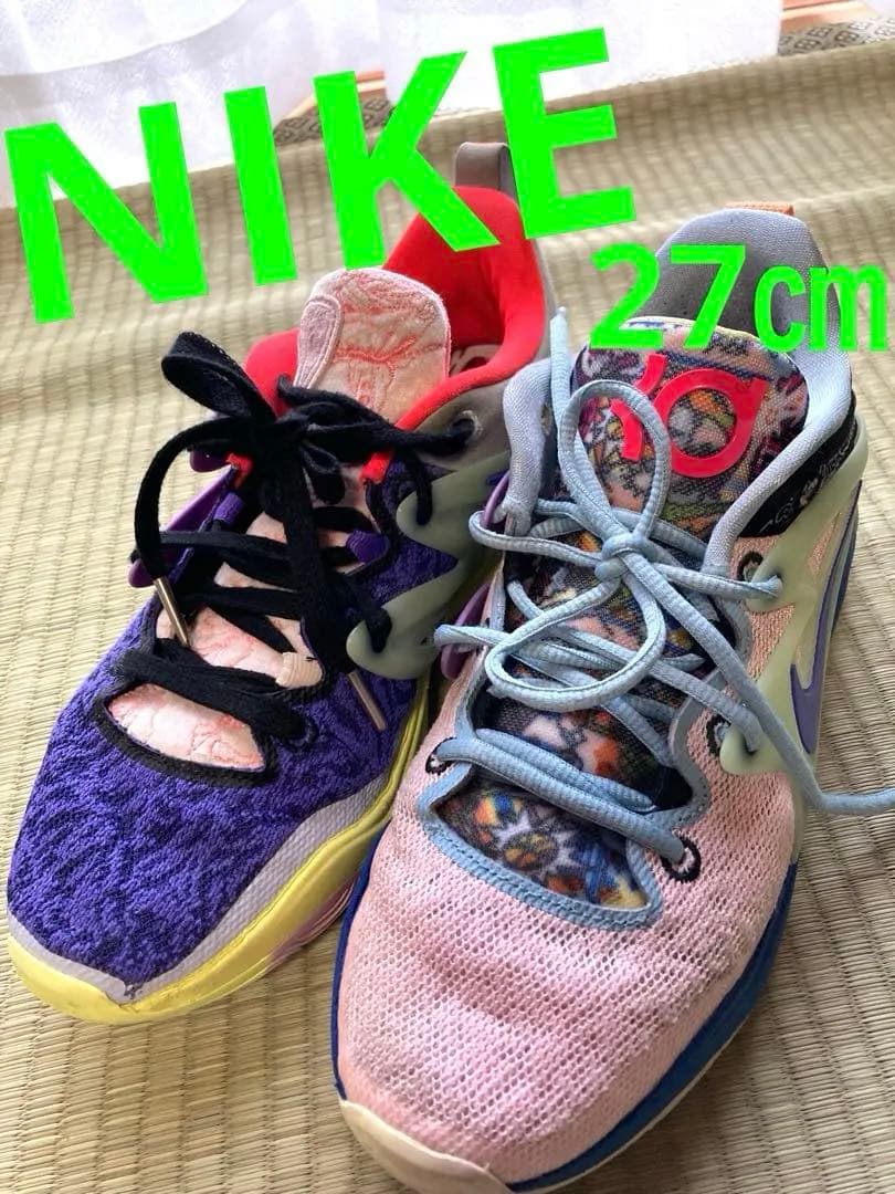 美品✨NIKE ナイキ　KD15 NRG EP ワッザ 27㎝バッシュ