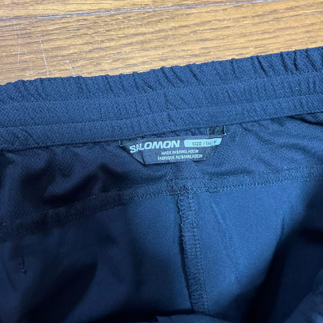 SALOMON 超軽量ブラック トレラン上下セット