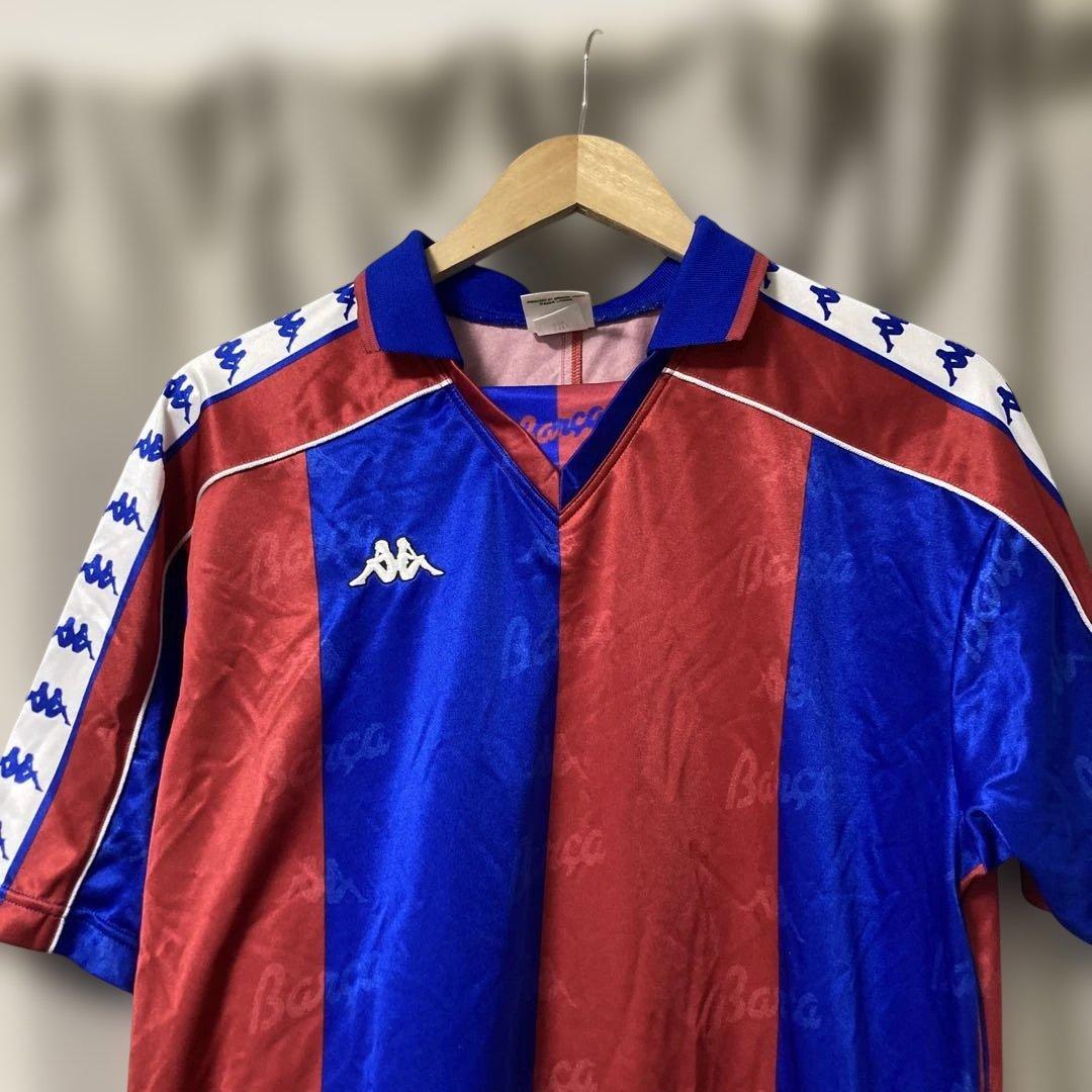 kappa FCバルセロナ ユニフォーム ゲームシャツ ビンテージ 90s