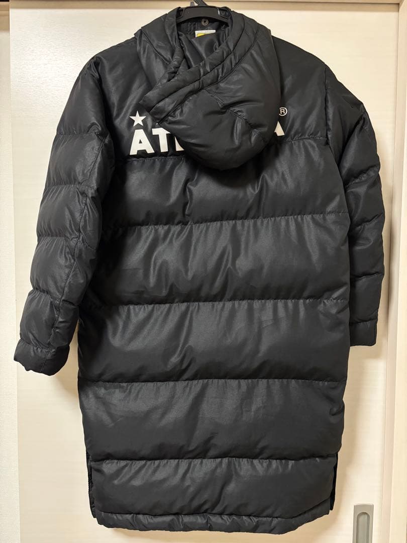 ✨超美品✨アスレタ　ベンチコート　ブラック　140 クリーニング済み
