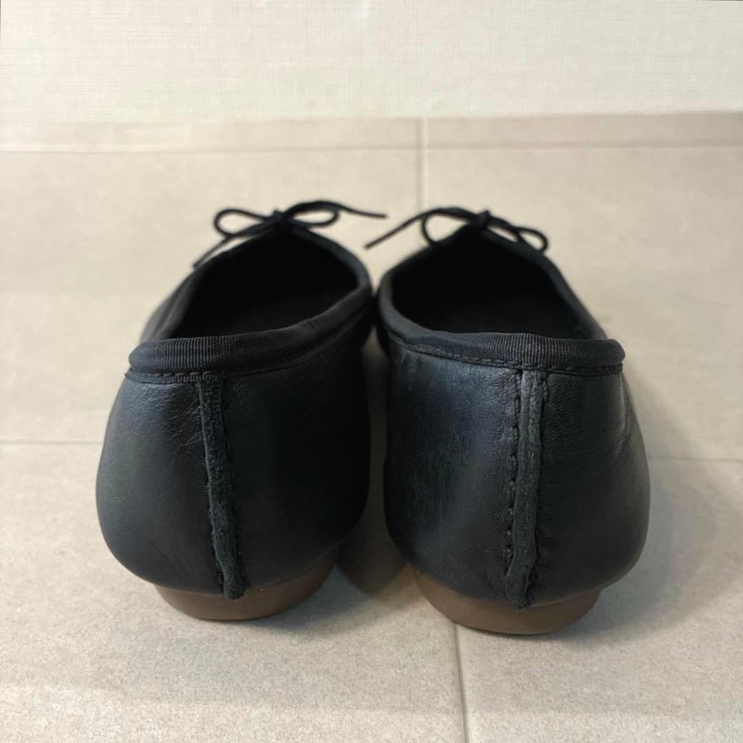 新品 クラークス♡フレックルアイス レザー バレエシューズ パンプス 黒